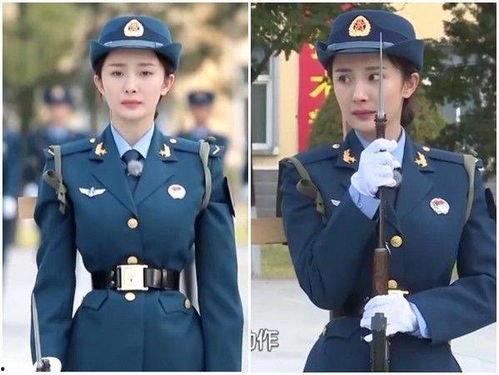 明星军装照,明星军装照风采大盘点